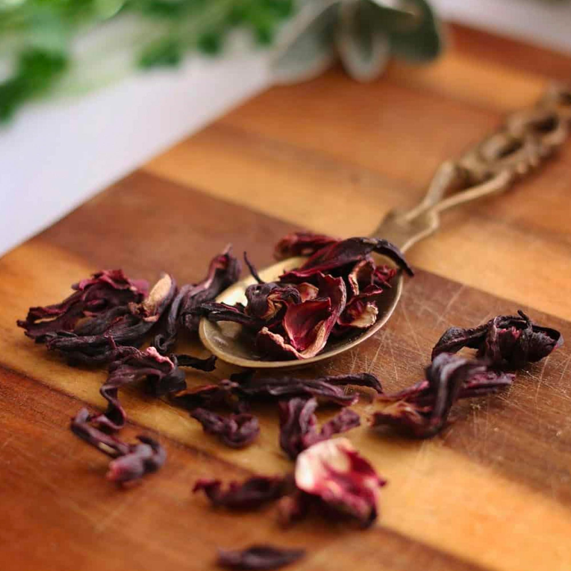 teapro Teapro Premium Hibiscus Loose Leaf Tea 100g | Supreme Grade Large Petals Hibiscus Flower Tea | Naturally Caffeine-Free | Dried Pure Hibiscus Herbal Infusion | Roselle for Hot or Iced Tea