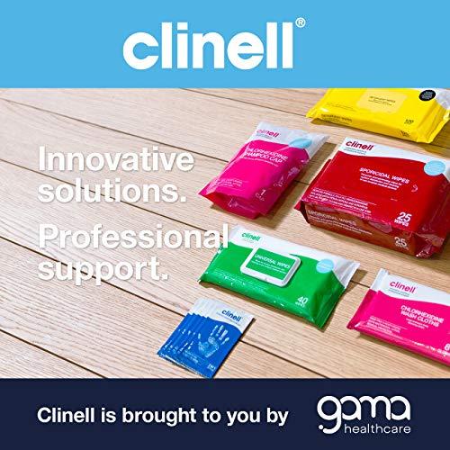 Clinell Clinell Universal Cleaning and Disinfectant Wipes for Surfaces - Pack of 4 Buckets - 225 Wipes per Pack (900 Wipes) - Multi Purpose Wipes, Kills 99.99% of Germs, Quick Action
