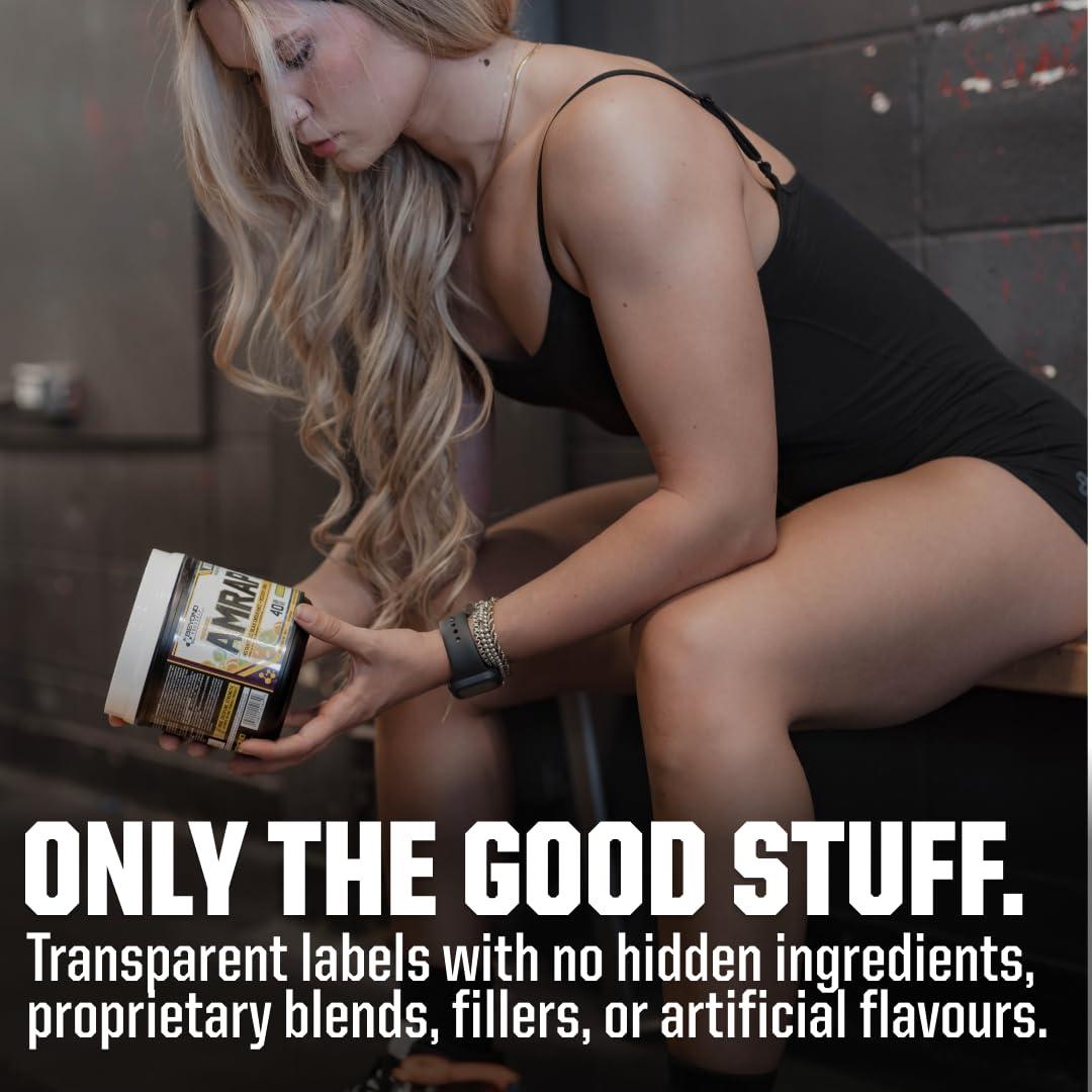 Beyond Yourself Beyond Yourself - AMRAP BCAA Endurance & Recovery Formula | 40 Servings | 7.2g BCAAs in Optimal 4:1:1 Ratio with Added L-Carnitine and Magnesium | Supports Muscle Growth, Recovery, and Fat Metabolism