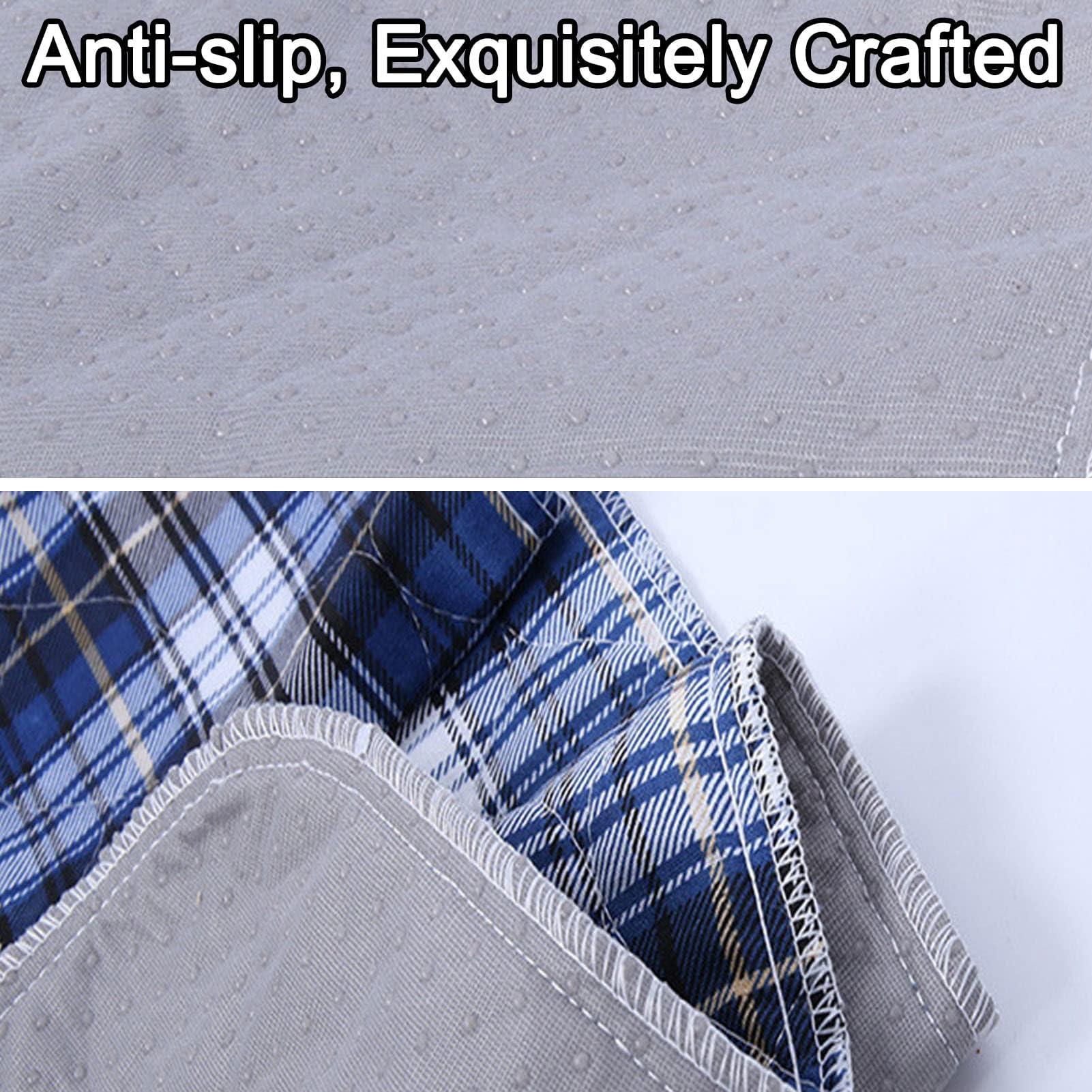 WPJQJWD WPJQJWD Waterproof Incontinence Bed Pads, Non-Slip Mattress Protector Reusable Incontinence Bed Pads Washable Bed Protector Pad For Incontinence And Bed Wetting