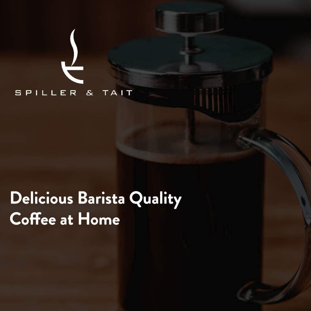 Spiller & Tait Spiller & Tait Tait's Gold, Gourmet Coffee Bean Blend 1kg Bag, Rich Arabica Beans Espresso Blend Medium/Dark Roast - Suitable for All Coffee Machines