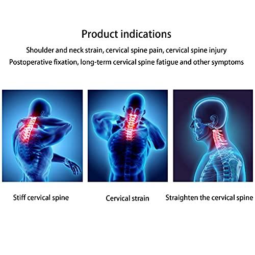 WILLQ WILLQ Adjustable Orthosis Cervical Thoracic Brace Head and Neck Chest Orthosis Fracture Support Cervical Rehabilitation Brace for Post Trauma Arthritis Acute Pain Surgery Fractures
