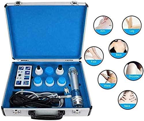 Generic Shockwave Therapy Machine for Ed, Electromagnetic Extracorporeal Machine Relief for Plantar Fasciitis, Tendonitis, Elbow Pain