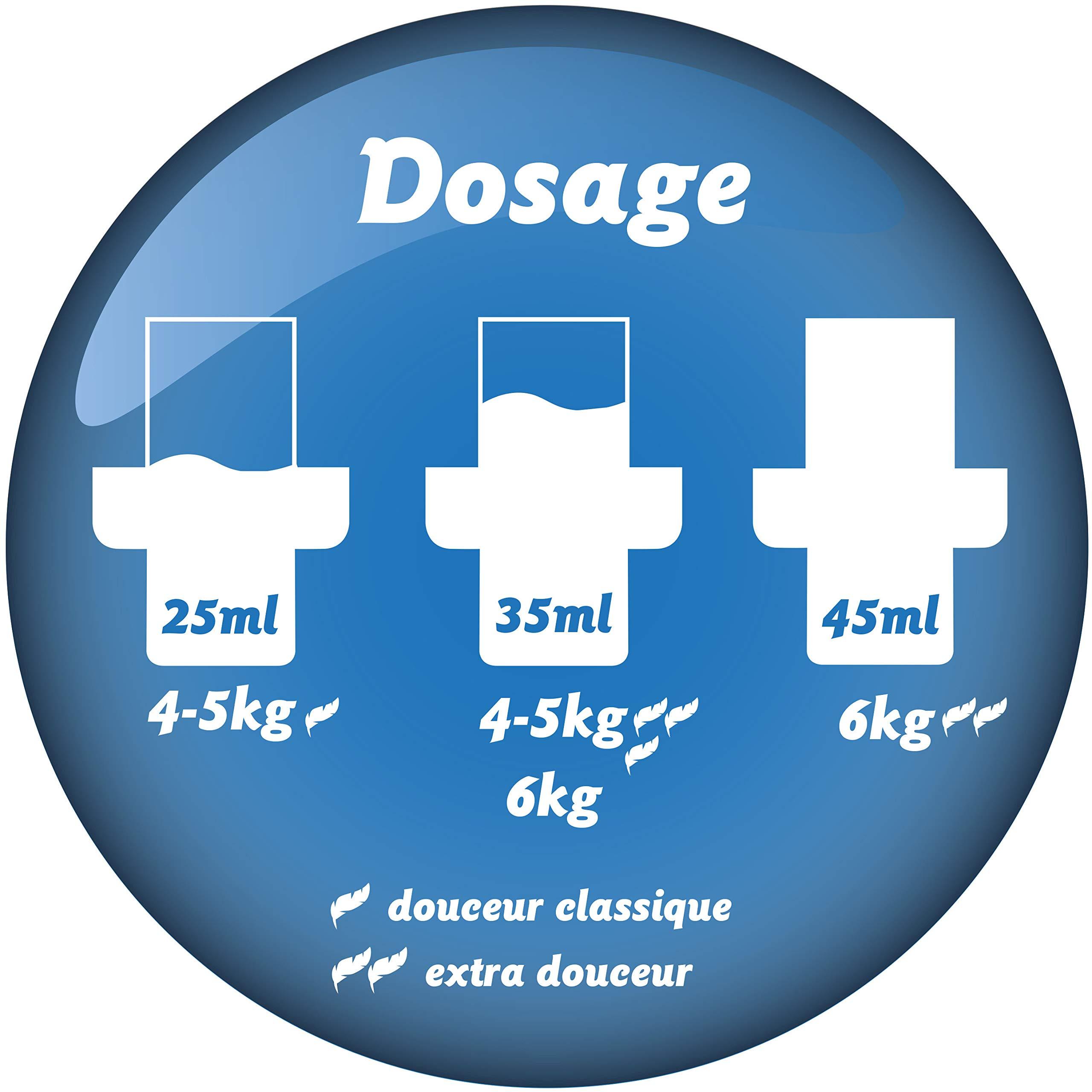 Soupline SOUPLINE - Concentrated Fabric Softener - Long Lasting Freshness - for Incredibly Soft Textiles - Easy Ironing - 1.3L = 52 Washes - Pack of 3
