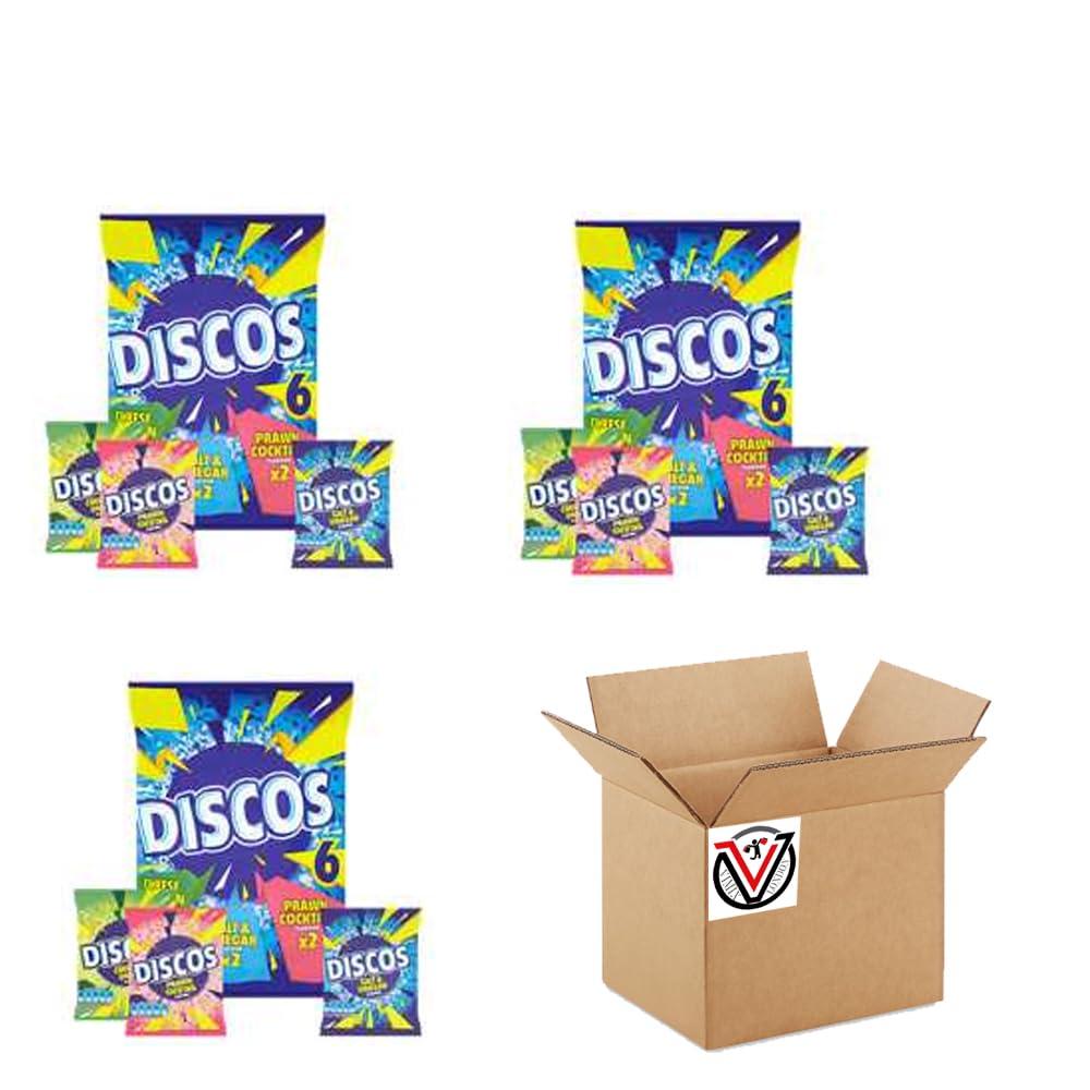 Generic 03 x Discos Variety Multipack Crisps (6 x 25.5g)