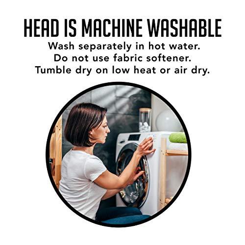 SWOPT SWOPT Microfiber Mop Head Microfiber Dust Mop Head for Use on Wood, Laminate and Tile Floors, Lint Free Cleaning Head Only, Handle Sold Separately, 5111C6