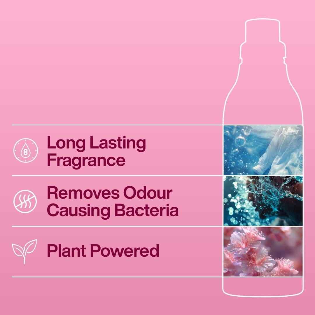 Ineos INEOS Next Gen Fabric Conditioner + Ultimate Fragrance Rhubarb + Pomegranate, 50 Washes