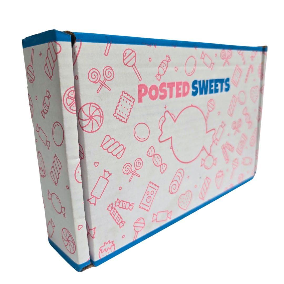 Posted Sweets Halal Sweet Box Hamper, Full of Delicious Halal Sweets Adults and Kids, Halal Pick and Mix Candy, Gift Box for Bithdays, Christmas, Get Well Soon