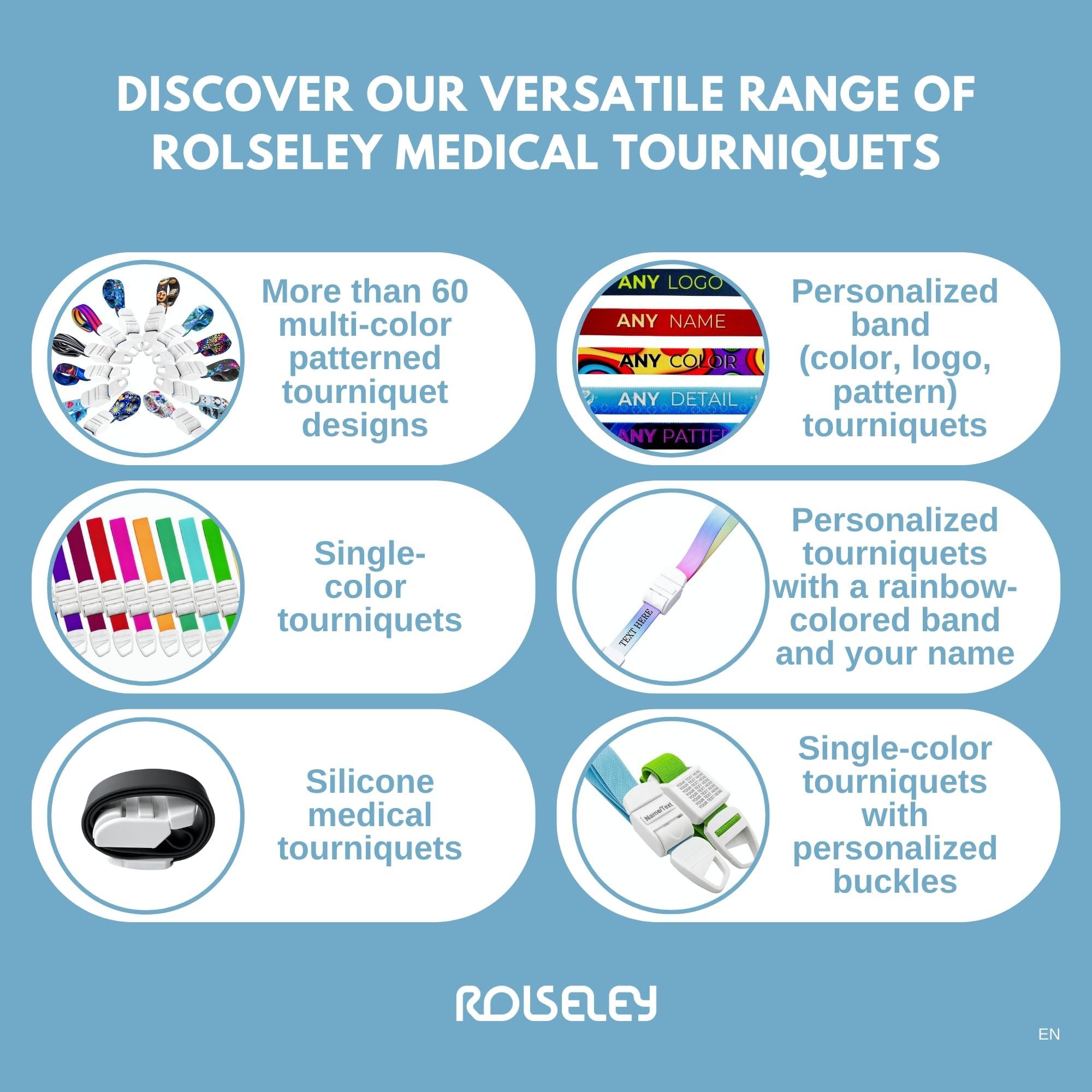 ROLSELEY ROLSELEY Personalized Quick and Slow Release Medical Tourniquet Yellow