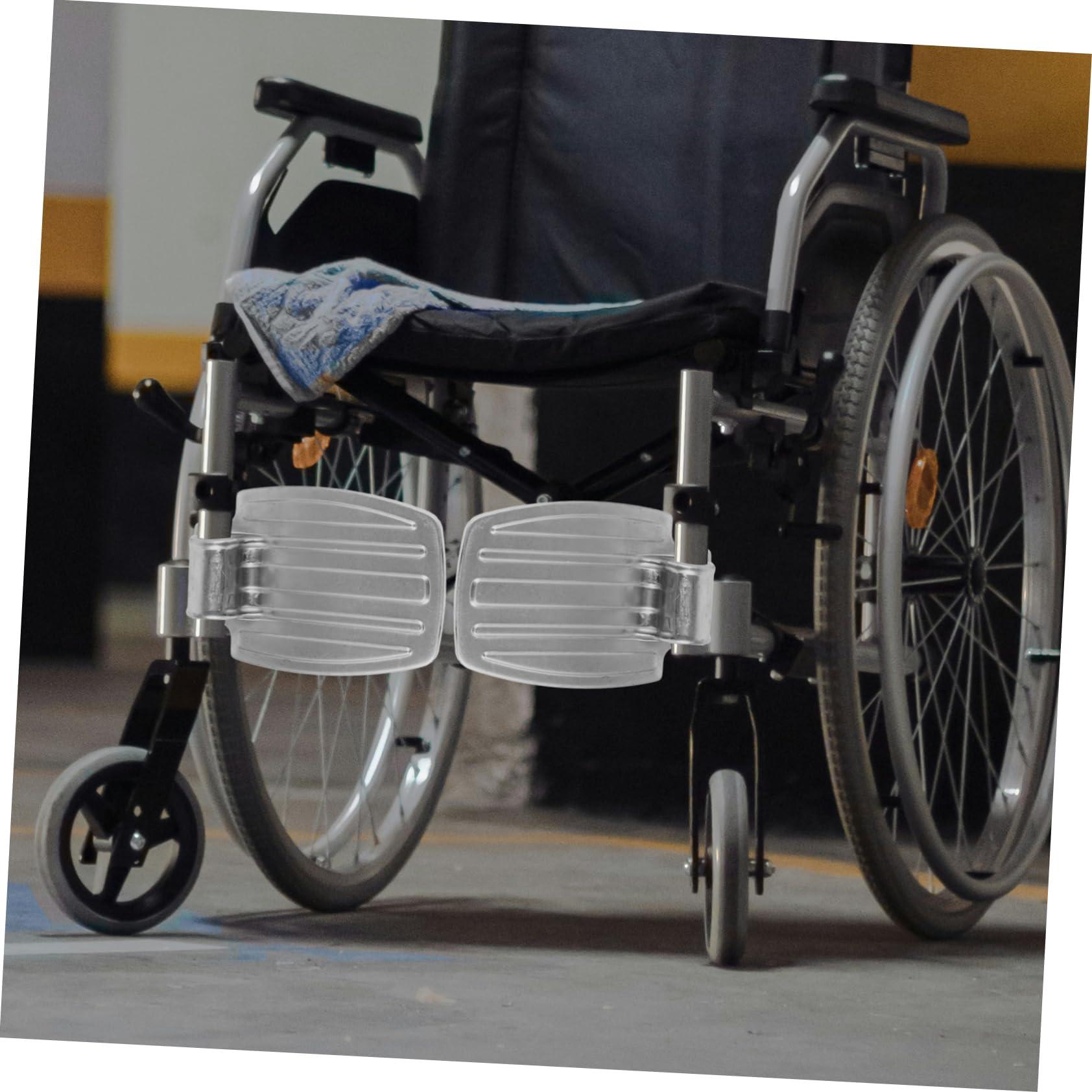Didiseaon Didiseaon Universal Wheelchair Footplates Durable Replacement Footrests Design for Home/Elderly Users