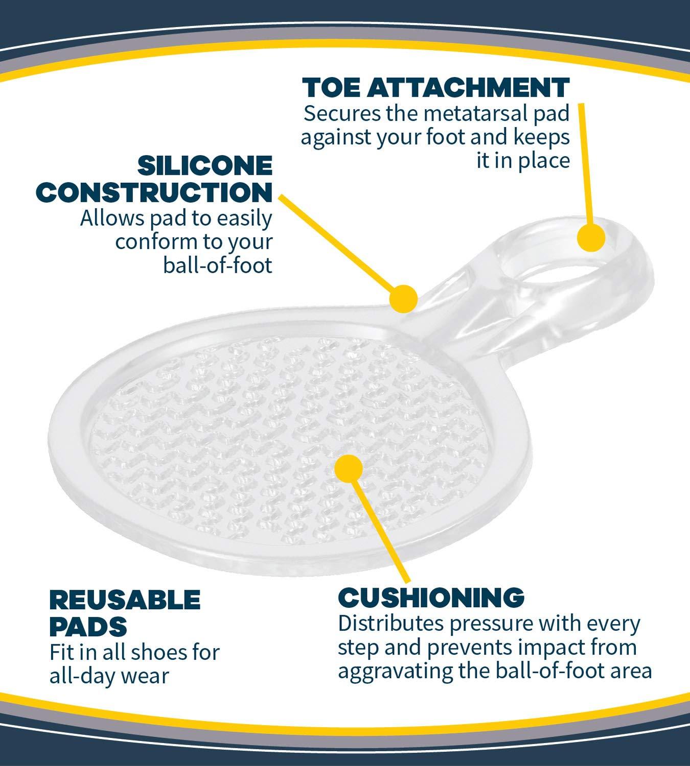 Dr. Scholl's Dr. Scholl's Metatarsal Pads to Distribute Pressure with Every Step, 1 Count (Pack of 1)