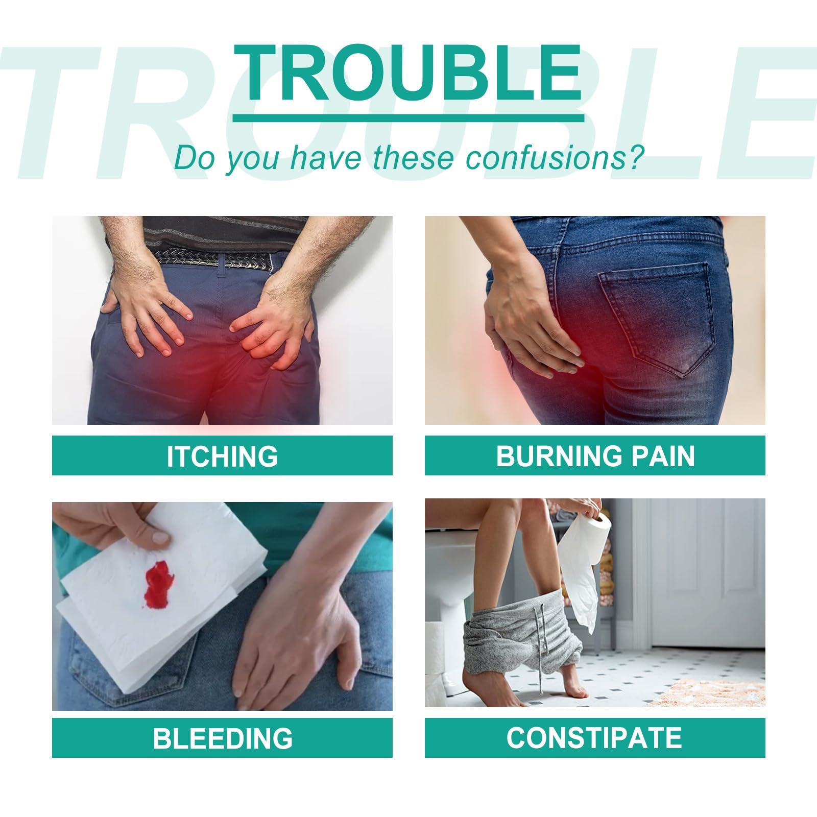 EasPowest Herbal Hemorrhoids Cream MediLisk, MediLisk Herbal Hemorrhoids Cream for Women and Men (3 Pcs*20g)