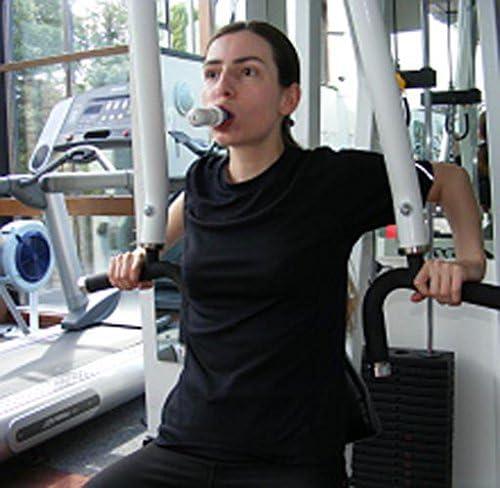 The Oxygen Store Ultrabreathe Breathing Exerciser Ultrabreathe Adjustable Resistance Lung Breathing Exerciser | Laytex Free | Anti-Bacterial Medical Grade PVC (Phthalate, BPA and Latex Free)