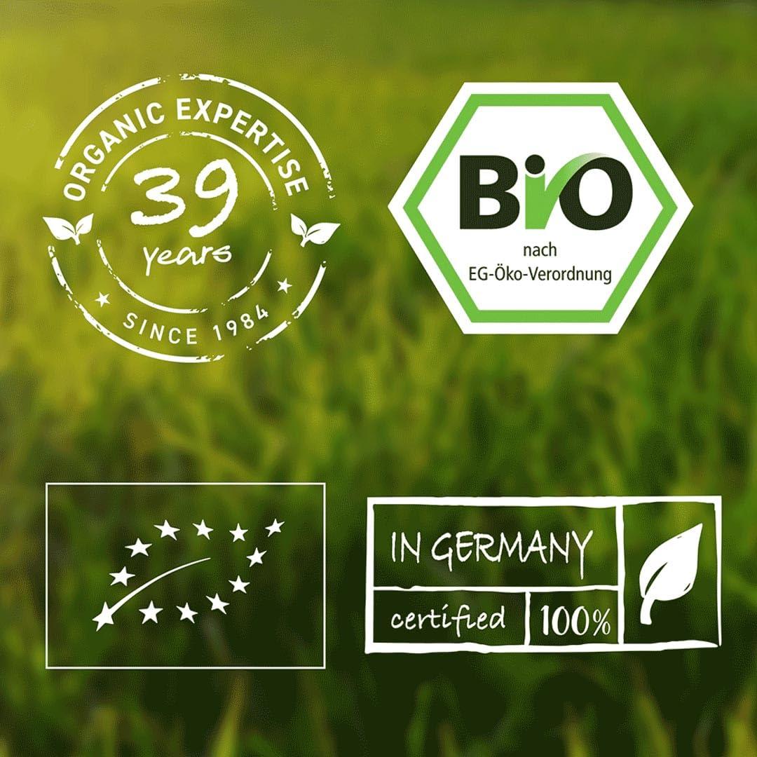 Biotiva Biotiva Psyllium Husk Powder Bio 1000g (2x500g) - Ground - Psyllium - Rich in Fibre - Bottled and Controlled in Germany