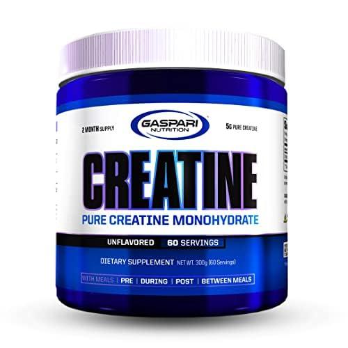 Gaspari Nutrition Gaspari Nutrition Qualitine 300 g Creatine Monohydrate Muscle Size and Strength Powder