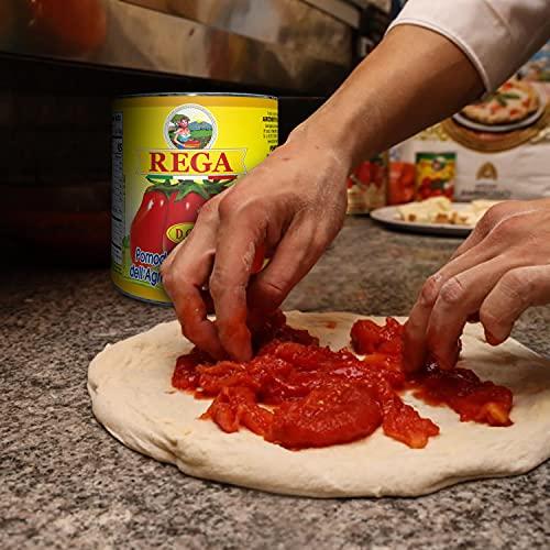 Rega Rega San Marzano DOP Tomato Pack of 4 (400g Each), Imported From Italy