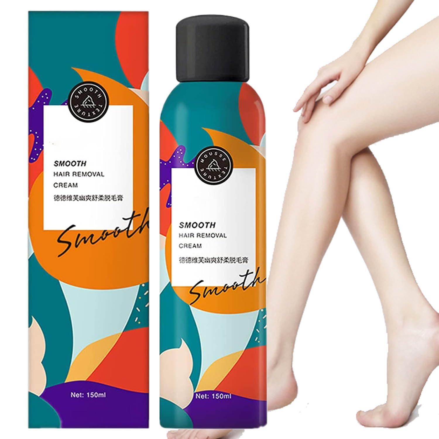 EXQST Smooth Hair Removal Cream Spray Hair Removal Spray Hair Removal Cream Body Hair Removal Cream Hair Removal Cream Reduce Hair Growth