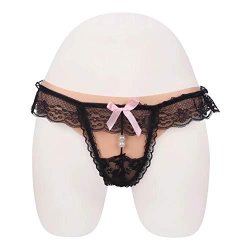 XSWL XSWL Silicone Crossdresser Panties Lifelike Men Hidding Gaff Panty for Crossdressing Cosplay Transgender Costume,White,B