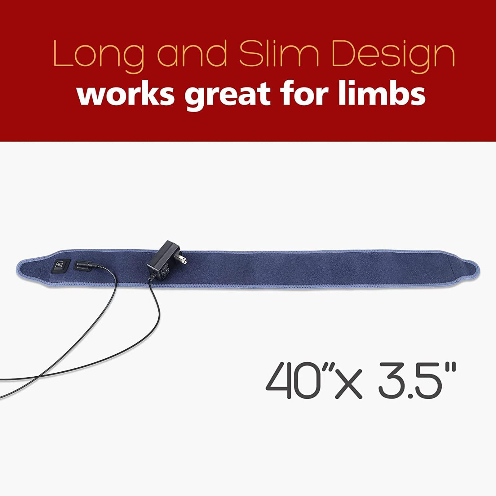 oiakus oiakus Extra Long Heating Pad Wrap for Pain Relief, Heating Strap Heated Pad for Wrist Arm Ankle Elbow and Leg, Sleeve Pad with 3 Heat Settings