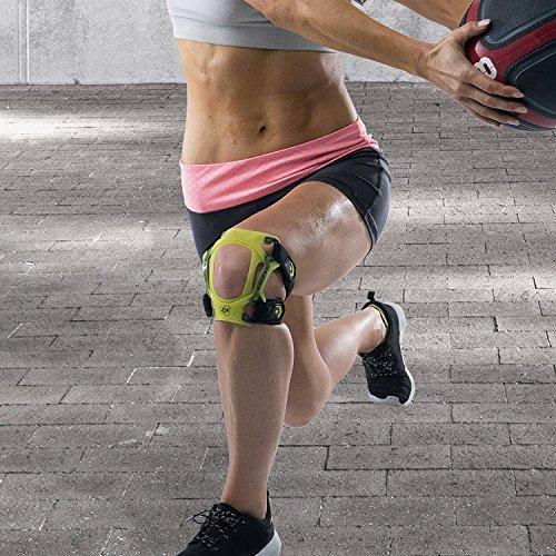 DonJoy Performance DonJoy Performance WEBTECH Short Knee Support Brace with Compression Undersleeve: Black, Large