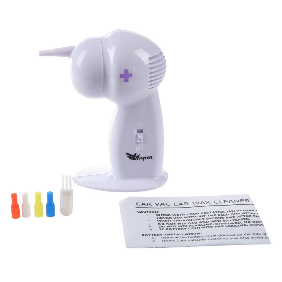 Wivarra Wivarra Electric Ear Cleaner Cordless Vacuum Ear Cleaner Simple Painless Cerumen Removal Tool