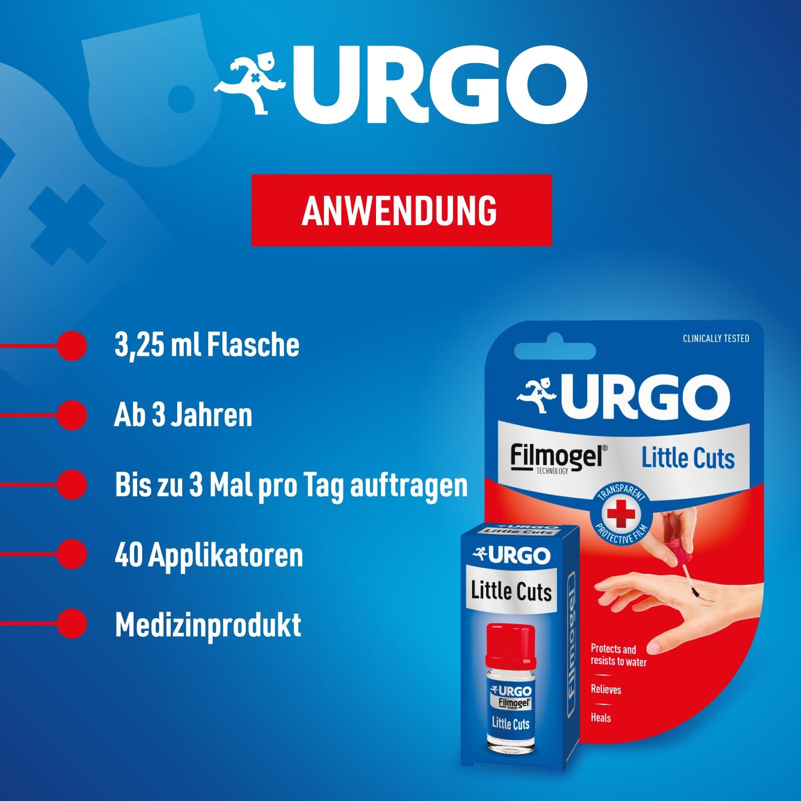 Urgo Urgo - Filmogel Small cuts - Treatment of Small Superficial Wounds - 2 ml Bottle