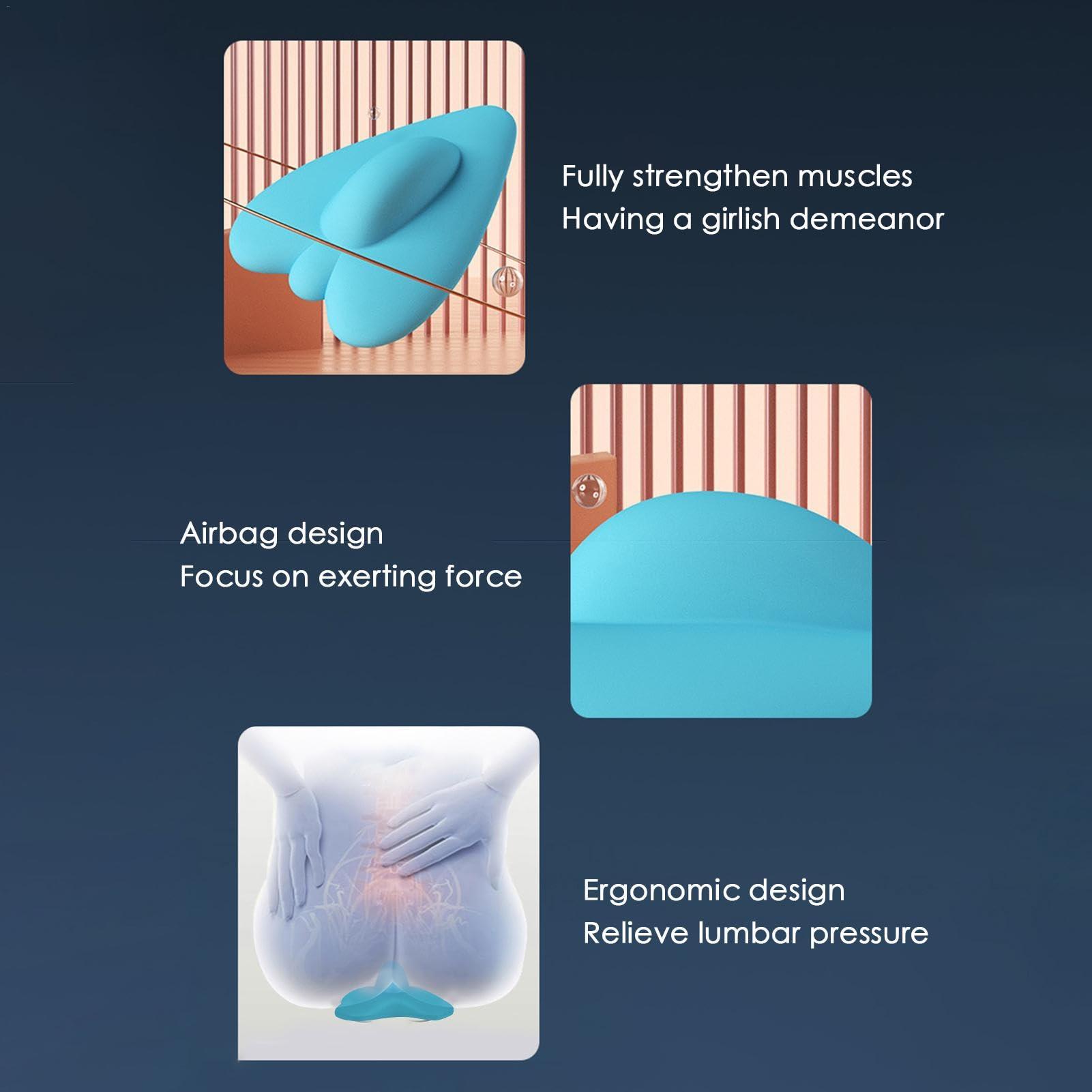 FreshCart Basics Kegel Exercise Device for Women,Kegel Muscle Trainer for Exercise - Pelvic Floor Strengthening Device, Portable Workout Equipment for Bladder Support, Rehabilitation