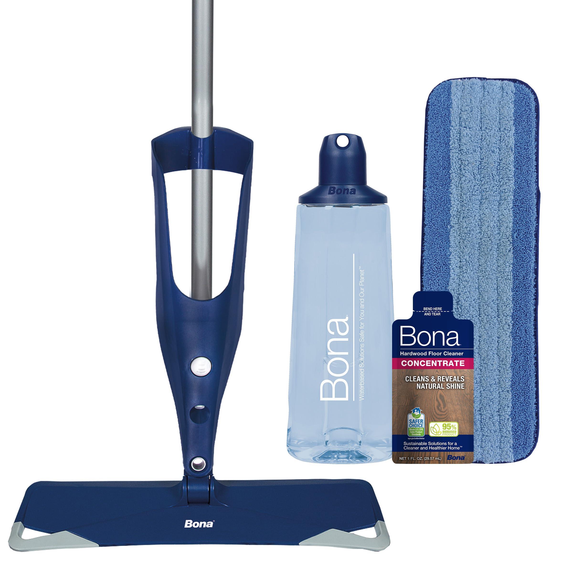 Bona Bona Premium Spray Mop with Bona Hardwood Floor Cleaner Concentrate