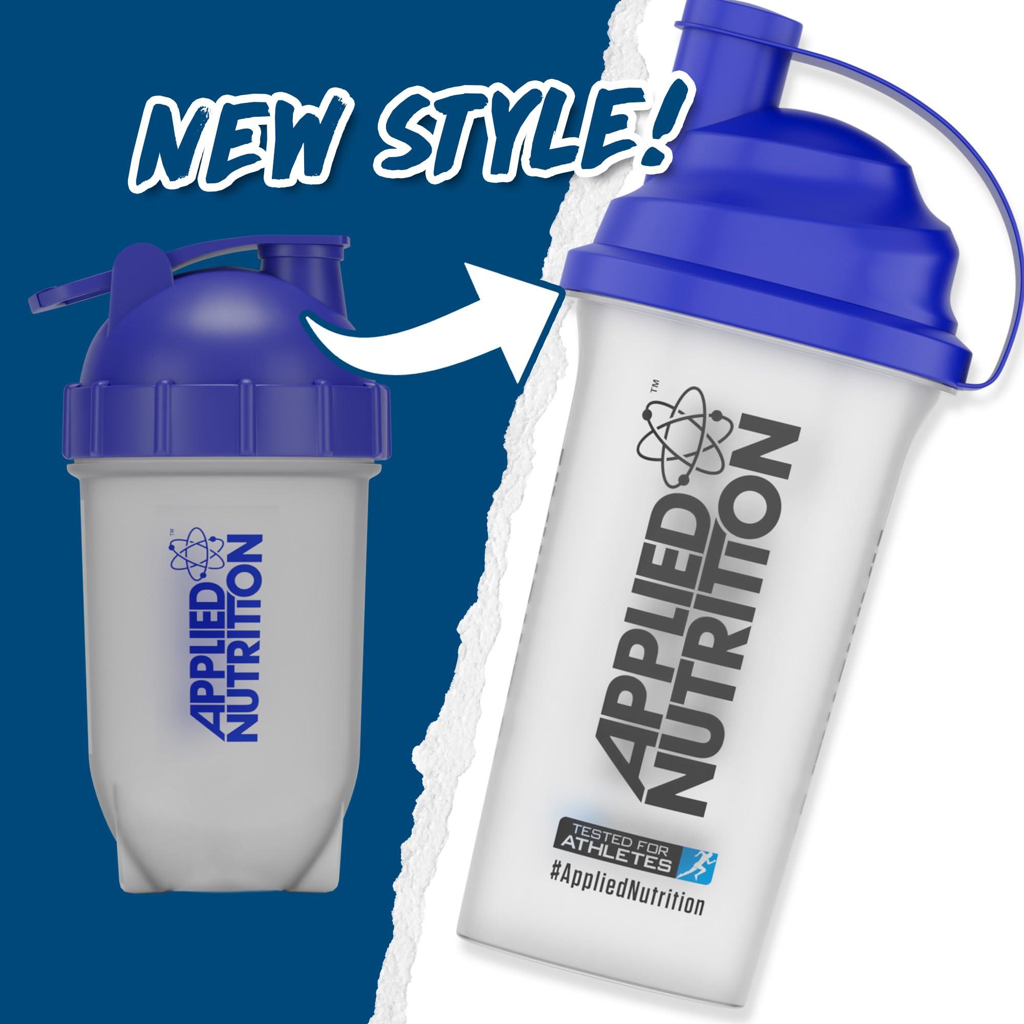 Applied Nutrition Applied Nutrition Creatine + 700ml Shaker | Creatine Monohydrate Micronized Powder with Flavour, Increases High-Intensity Physical Performance (250g - 50 Servings) (ICY Blue Razz)