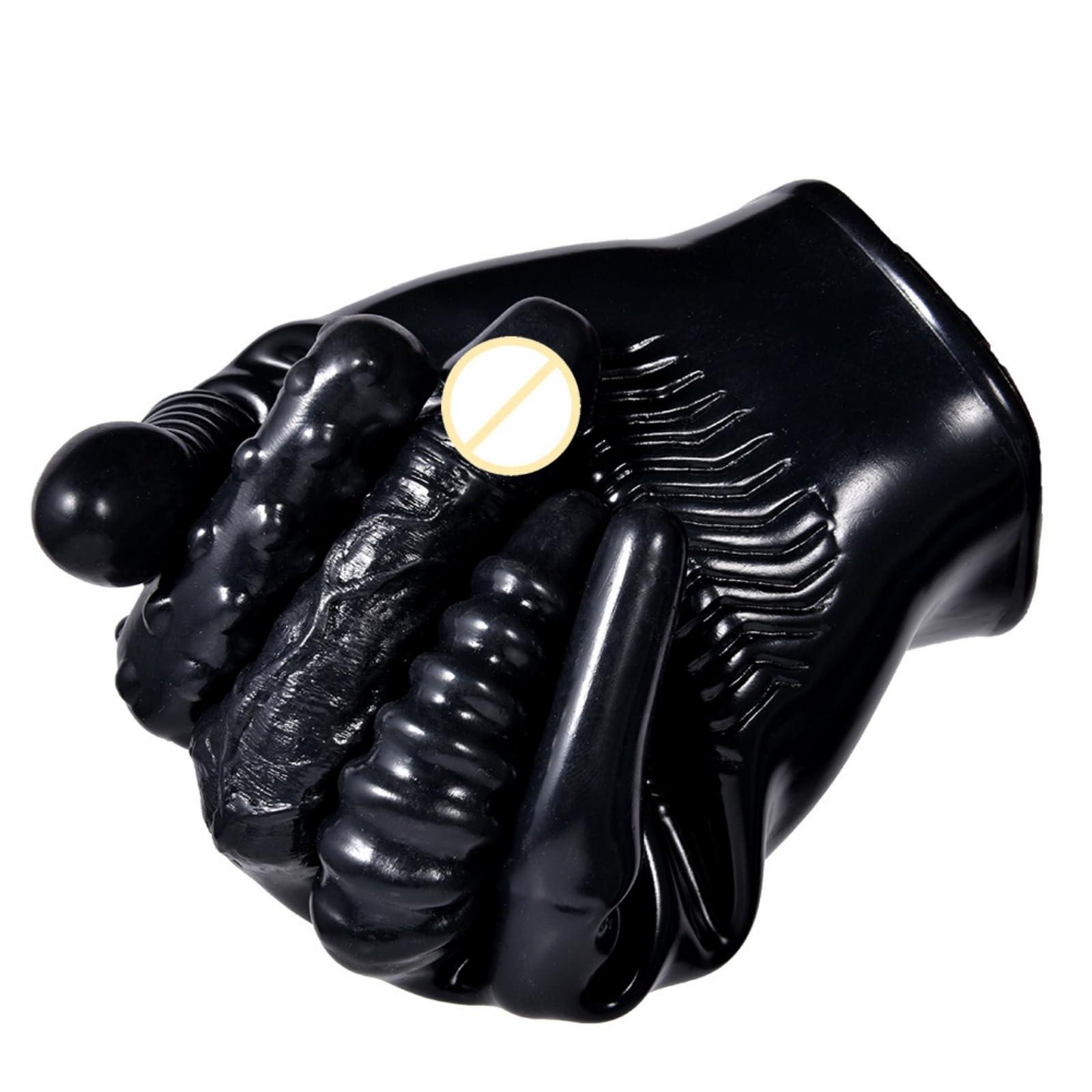 EBIEFLY EBIEFLY 1x Massage Glove Palm Massager Used for Providing Massages Massaging Sore Back Massage Glove to Give Massage with Motor Inside The Middle Finger