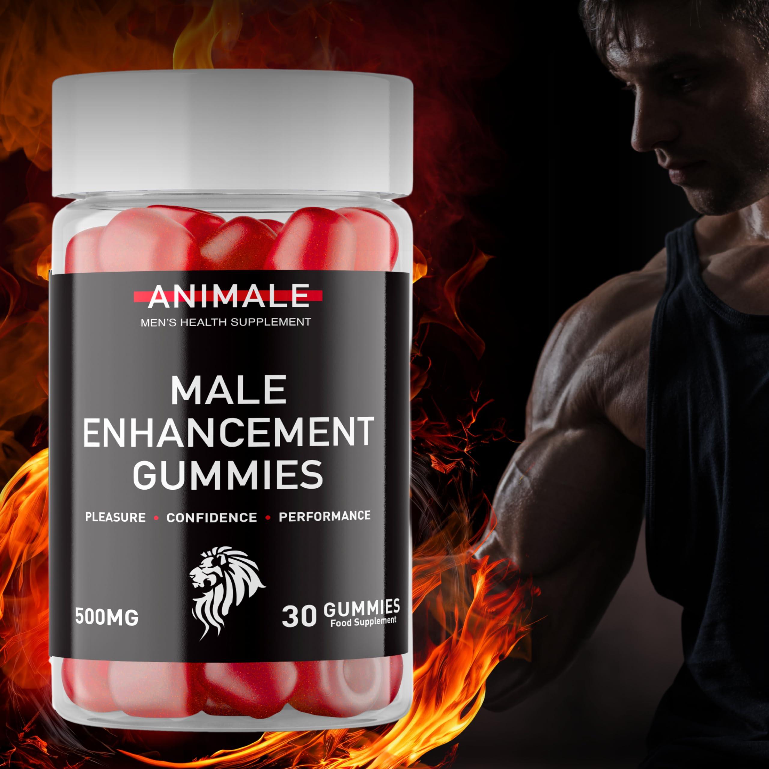 SUPPLEMENT PARADISE Animale Male Enhancement Gummies - 1 Month Supply
