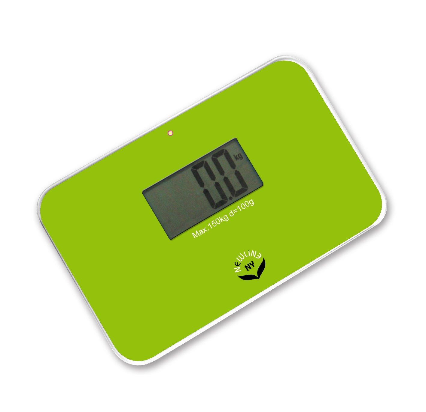 Newline NY NewlineNY Lightest Step On Super Mini Travel Bathroom Scale, SBB0638SM-GN Green