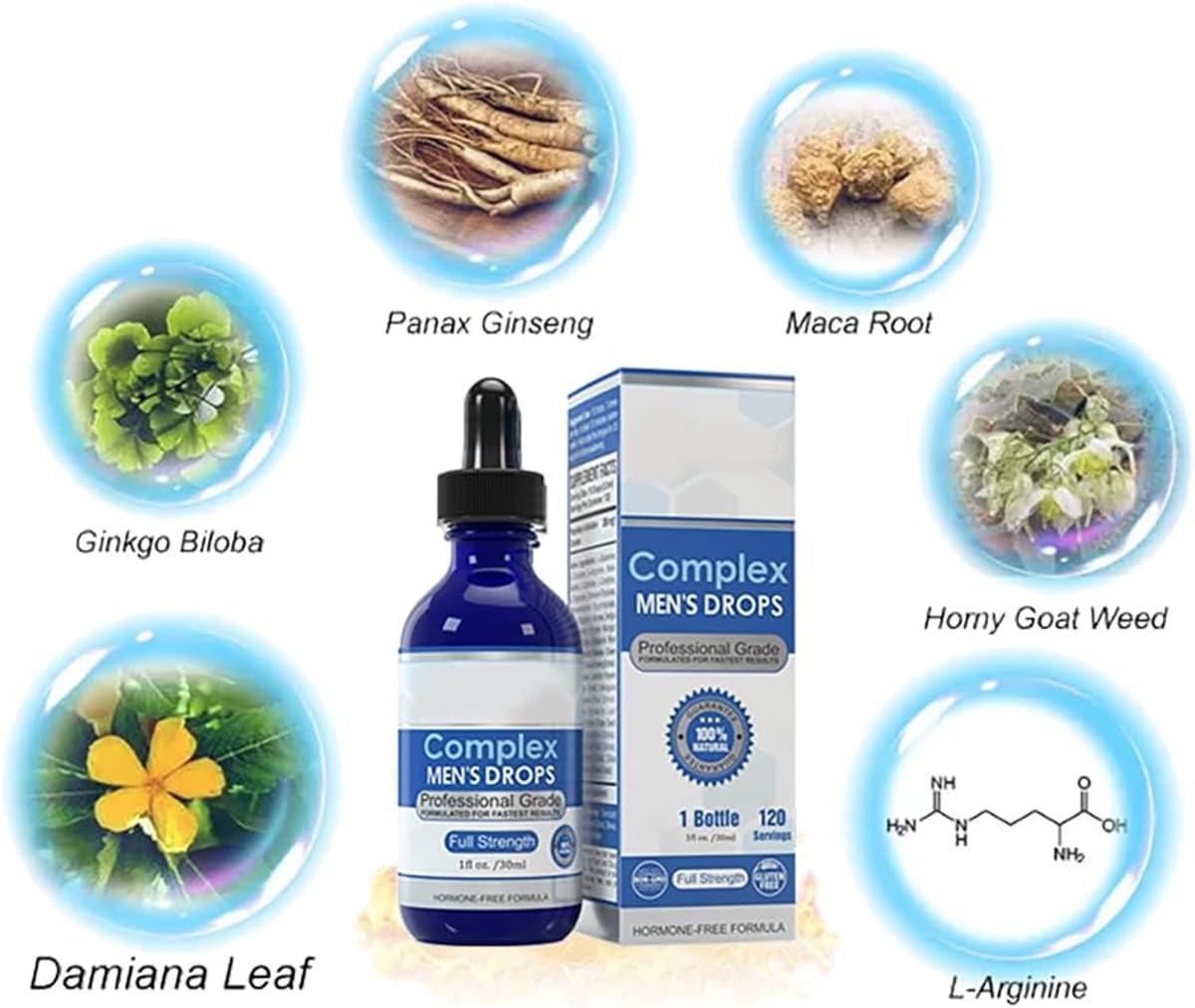 Anshka NexusBio Labs Complex Men\'s Drops, Complex Mens Drops, Nexusbio Labs Complex Men\'s Drops Super-Potent Version (2pcs)
