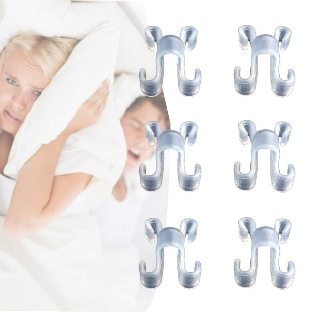 Lnobern ZhiLianZhao Anti Snore Nose Clip Creative Silicone Snoring with Premium And Reusable for Comfortable Sleep