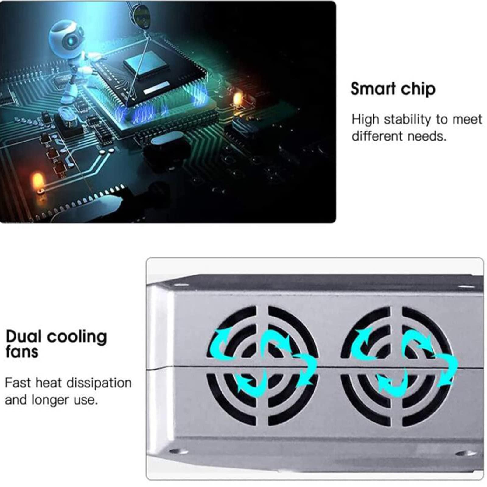 JINTAOMA JINTAOMA Chiropractic Adjusting Tool,110V-240V Electric Spine Massager Adjusting Corrector Gun,Spine Chiropractic Correction Tool Lower Cervical Spine Thoracic Lumbar 10 Massage Heads,Gold