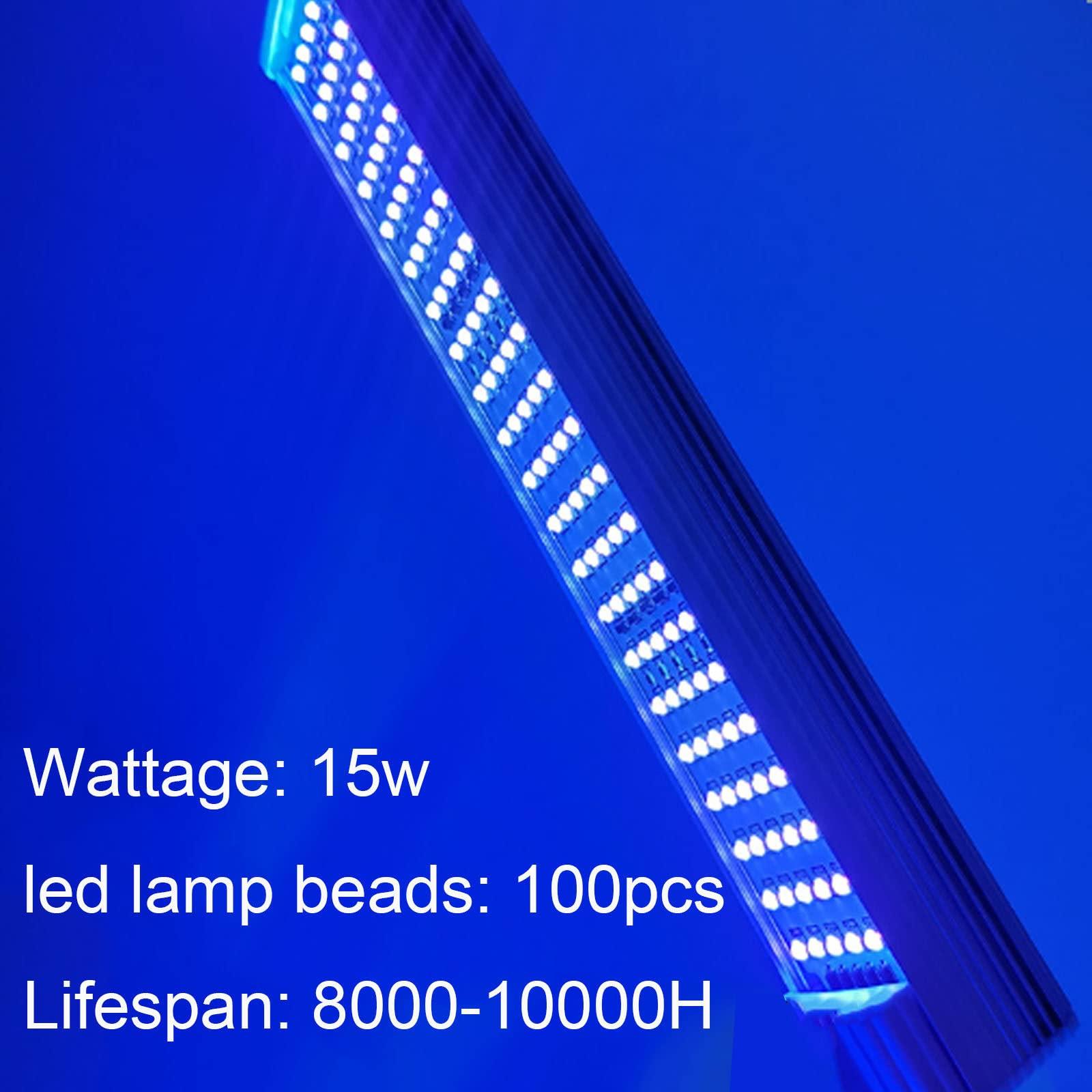 JHLP UVA Facial Tanning Lamp - 360 Adjustable Sunbathing Machine for Face & Body, Clip-On Base & Timer Design - Home Facial Tanning Bed with Large 60*30cm Light-Irradiation Area and Adjustable Intensity