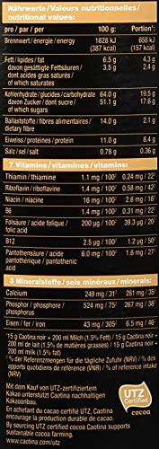 Caotina Caotina noir, Cocoa Powder with Dark Swiss Chocolate, Hot Chocolate, Box, 500g by Caotina