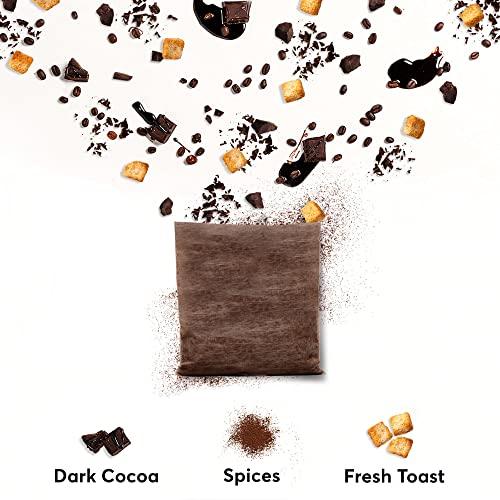 Dualit 50 Premium Indian Monsoon Coffee Bags by Dualit - Compostable Coffee Bag with Recyclable Sachet For Easy, Mess Free Coffee On The Go - Individually Wrapped for Freshness - Indian Monsoon