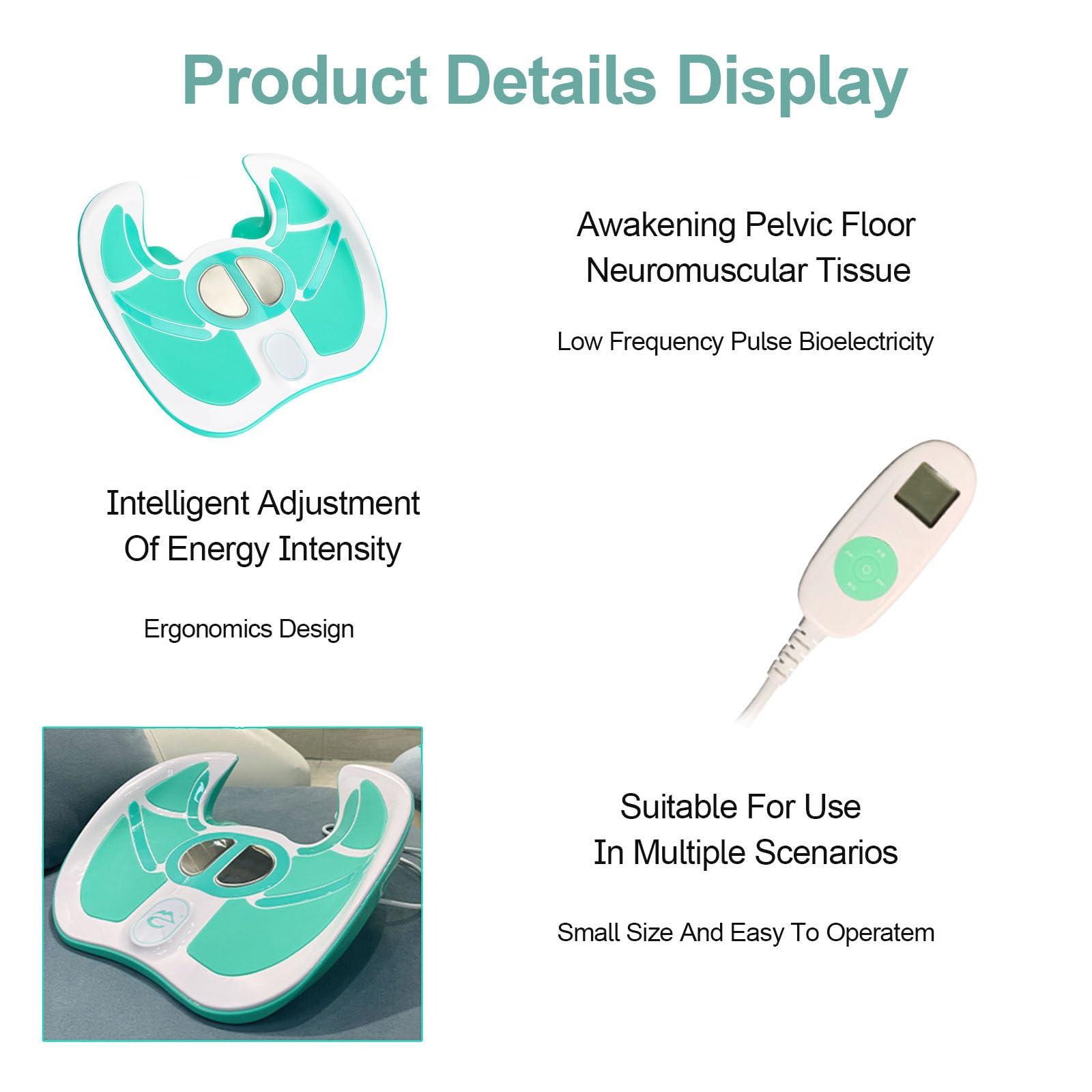 ZyKnaurral ZyKnaurral Electromagnetic Pelvic Floor Muscle Orthosis, Pelvic Floor Muscle Repair Device, Stimulates Pelvic Floor Muscle Contraction 12,000 Times, Targeting Male Prostate Problems