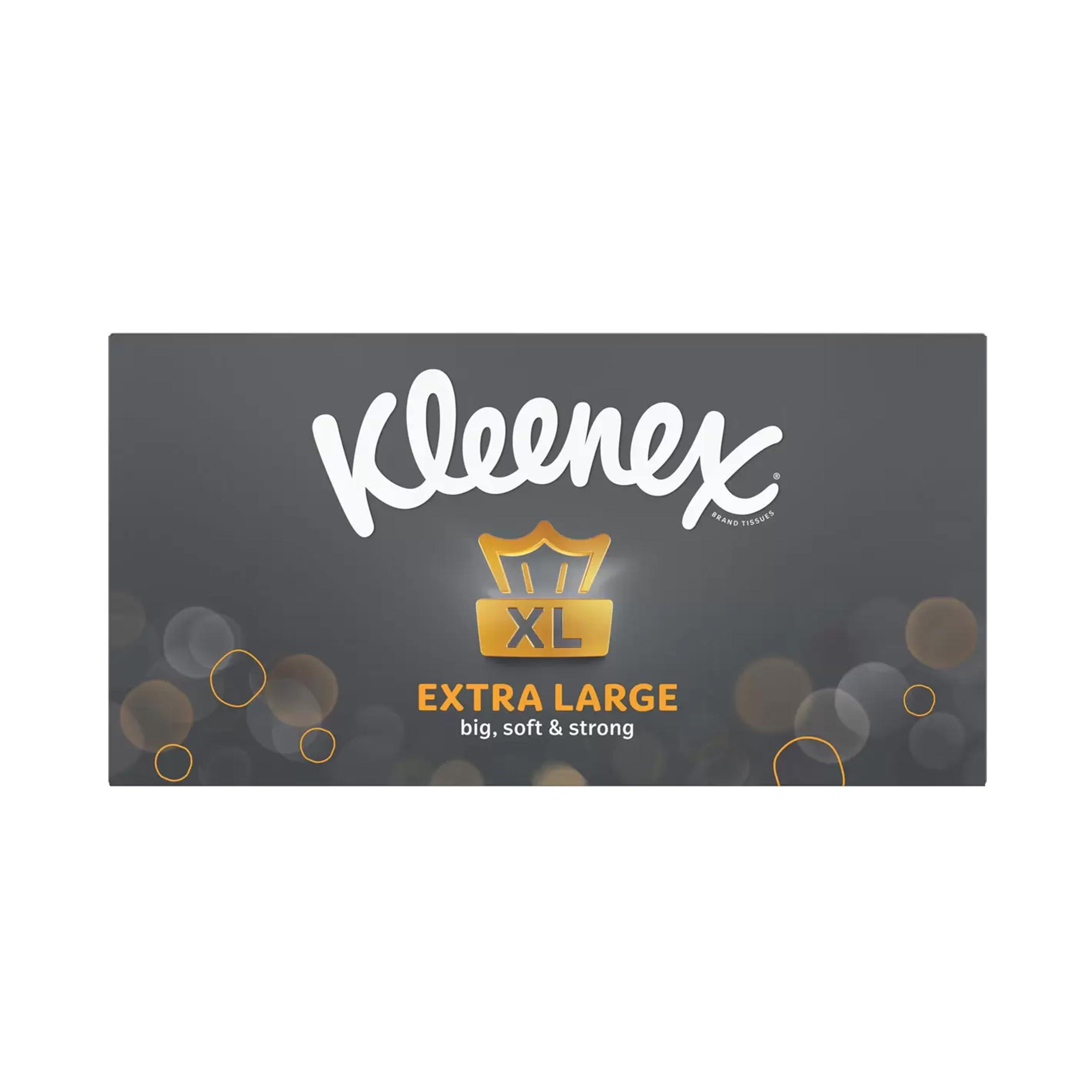 Kleenex Kleenex Extra Large Facial Tissue for Men 2ply 90 Sheets, Pack of 6