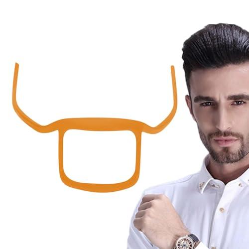 Generic Beard Trimmer Guide - Men\'s Beard Outline Stencil Shaper Trimmer - Multi-Beard Fit Beard Styling Tool for Goatee, French Beard, and Full Beard