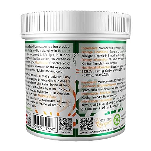 SPECIAL INGREDIENTS Special Ingredients Easy Glow 100g Make Glow in The Dark Food and Drinks Suitable for Vegans, Non-GMO - Recyclable Container