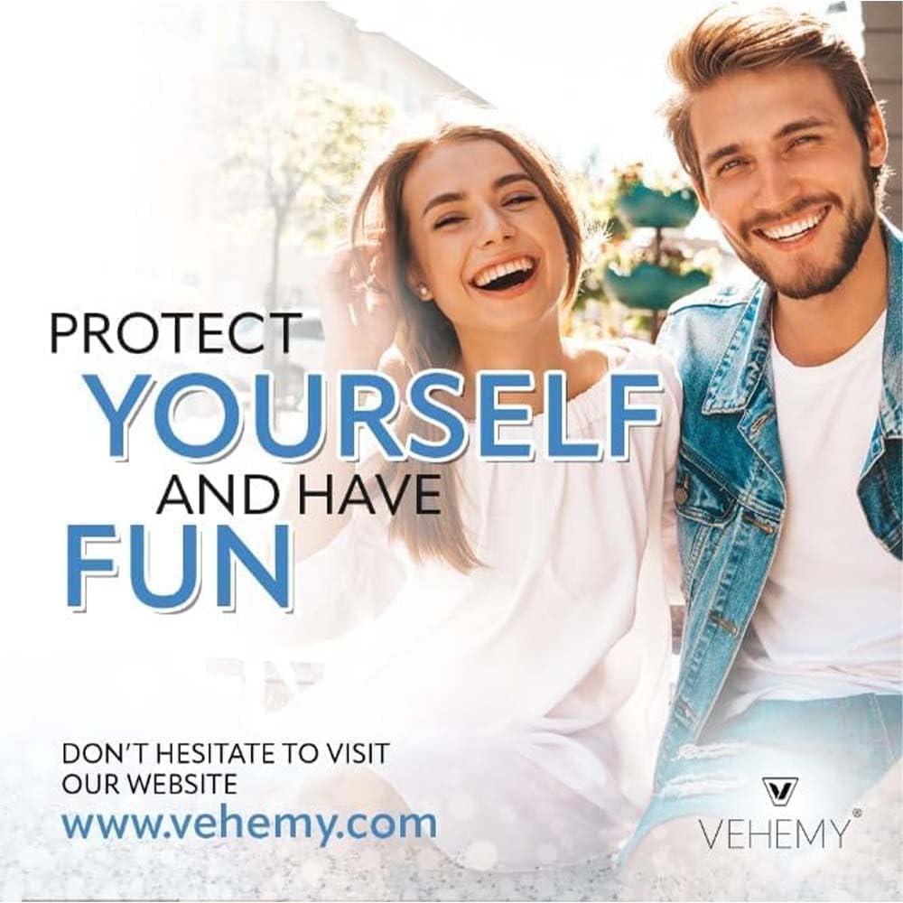 Vehemy Vehemy Dental Dams 3-Pack, Latex-Free Oral Dams, Hypoallergenic Oral Barrier, Free of Flavors and Toxic Materials, Lightweight for Optimal Sensation, Designed for Your Safety (3)