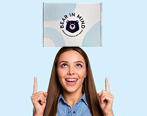 BEAR IN MIND Keto Snack Box Hamper: Ultimate Keto Gift Box - Keto Snacks and Treats UK - Gluten-Free & Vegetarian - Perfect Low Sugar Gift Box Treats for Keto and Paleo Lovers - Ideal Keto Gifts for Women and Men