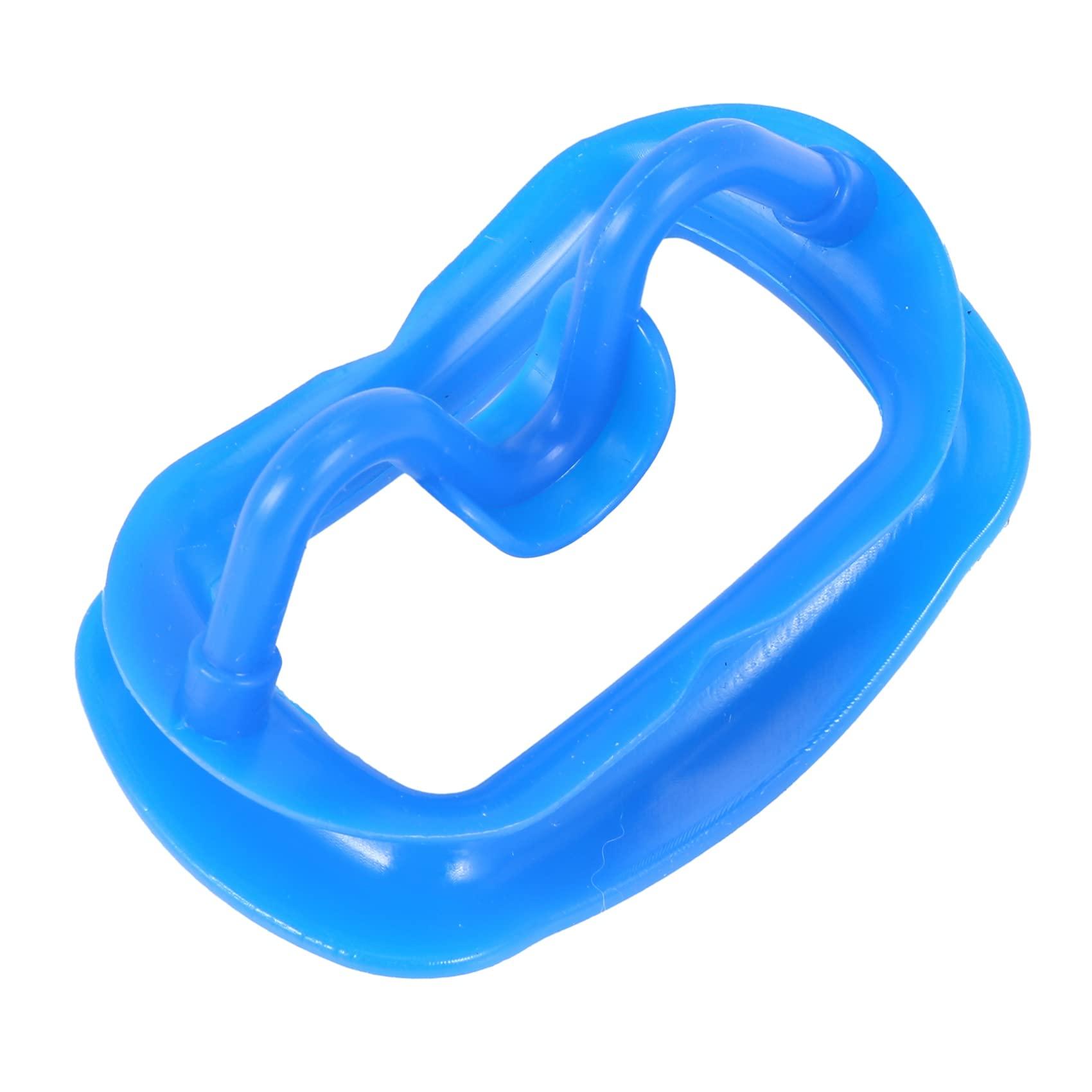 Energetic Blue 1 Piece Soft Silicone Intra- Lip Dental Spreader Mouth Opener Cheek Expander Orthodontics