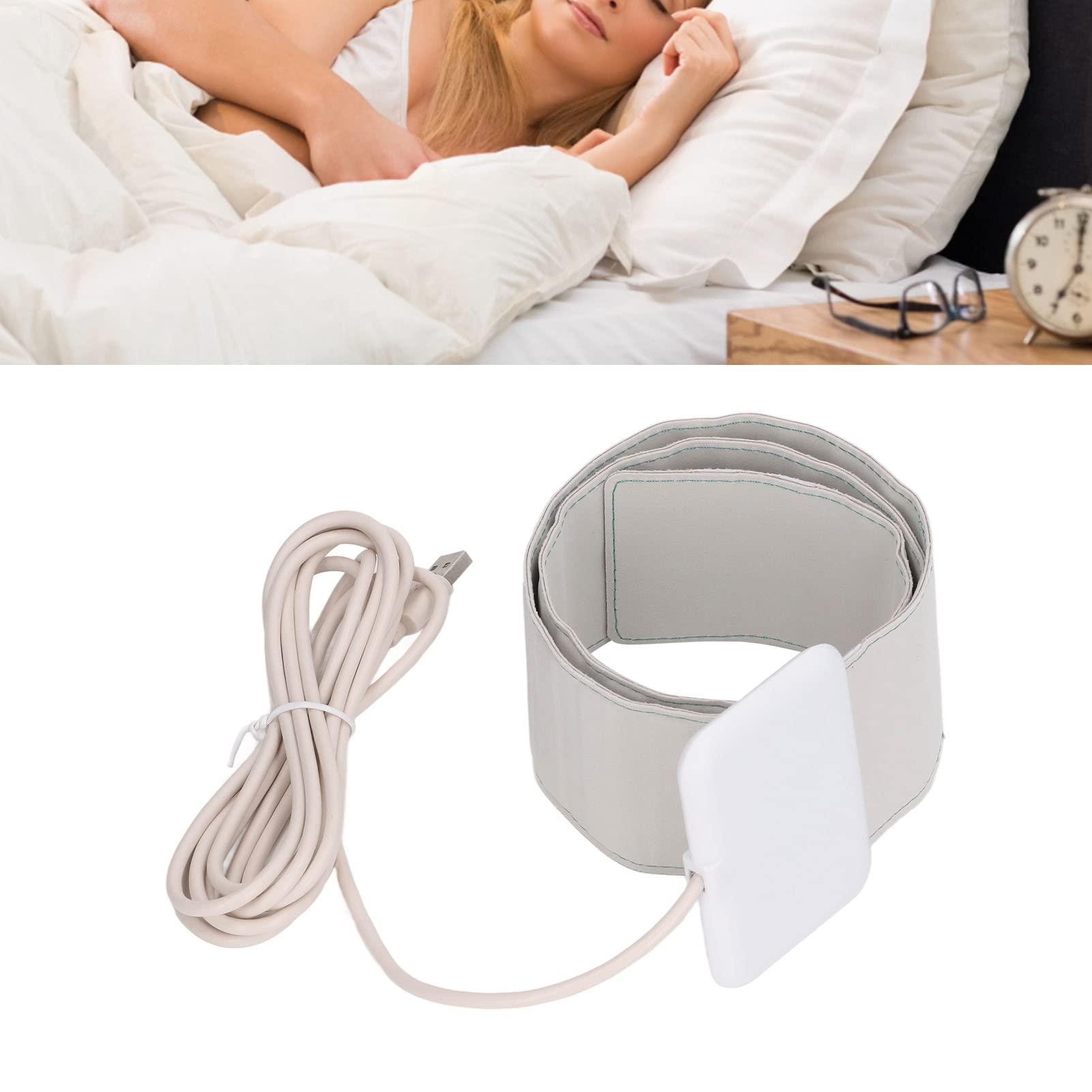 Fockety Sleep, Realtime Response No Delay Non Contact Acquisition Heart Rate Respiration Rate Sleep Tracking Pad Rollable Lightweight Sleep Sensor Pad for Hospitals, Bedrooms