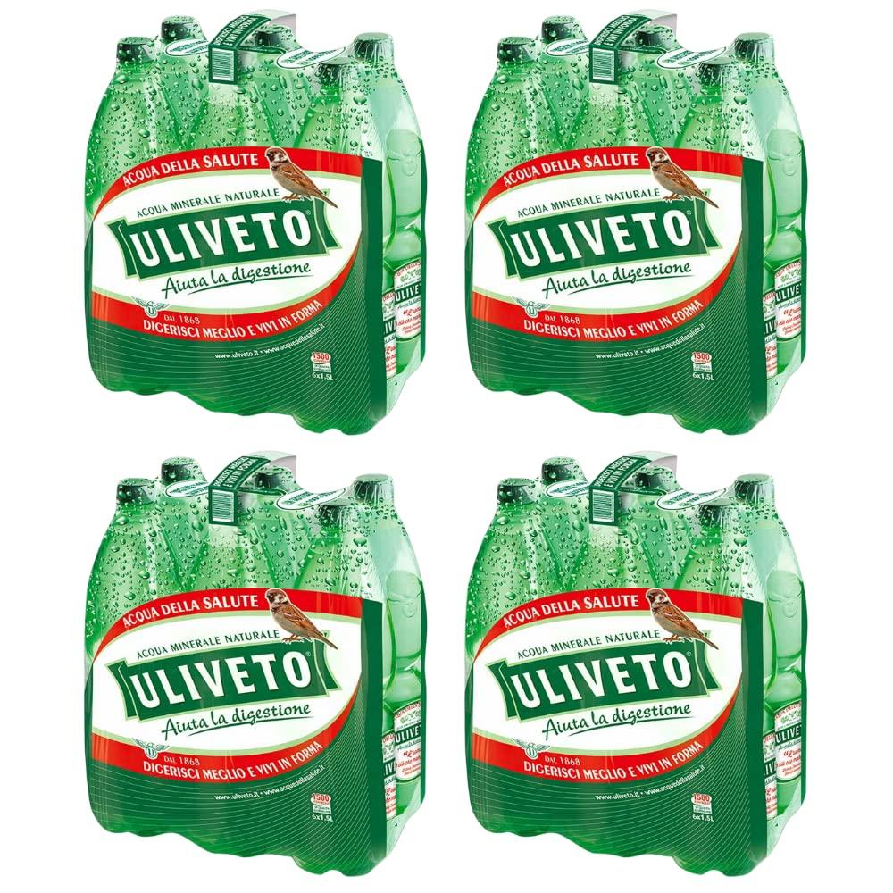 Uliveto Uliveto Acqua Effervescente 24 Bottiglie da 1.5 Litri