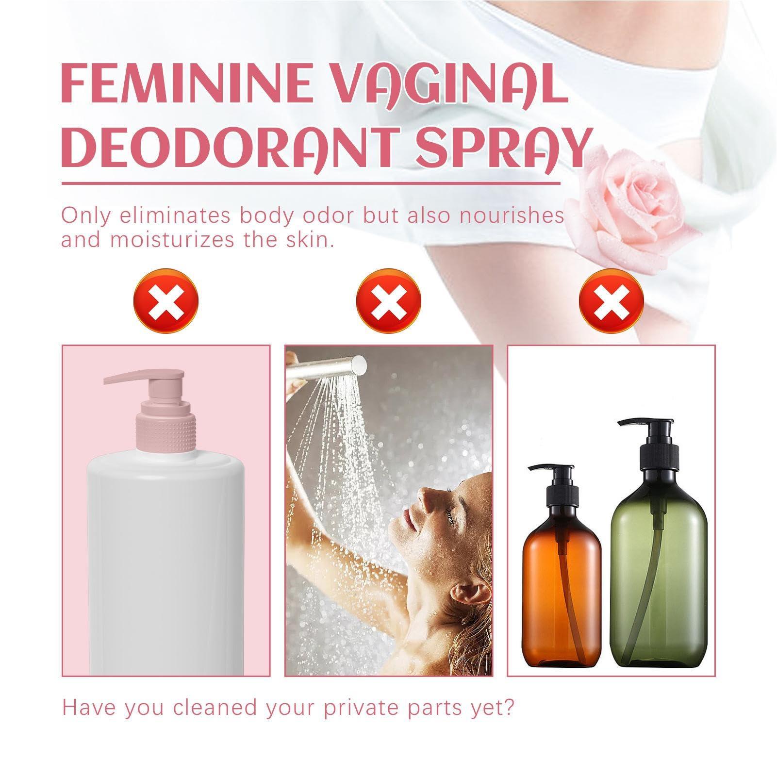 LINGJIONG Feminine Hygiene Spray, Private Parts Spray Feminine Hygiene Products, Intimate Parts Vaginal Care Spray, Intimate Spray, Feminine Spray For Odor Protection, 0.7 Ounce