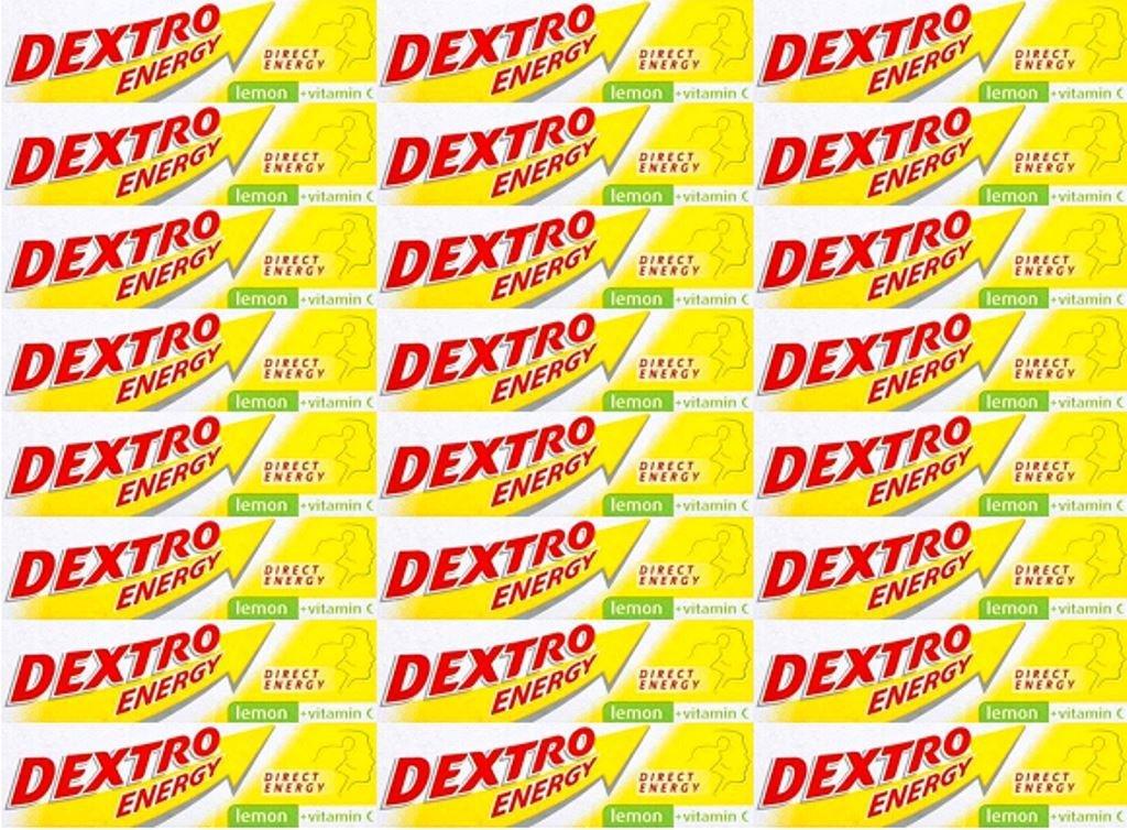 Dextro Energy 48 PACKS of Dextro Energy Glucose Tablets Lemon 47g