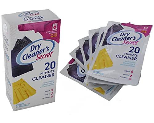 FIND A SPARE FIND A SPARE Dry Cleaning Sheets for Tumble Dryer Sheet Cleaners Fast Cleaning Dry Clean Clothes (1x Pack of 6)